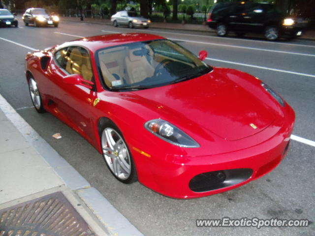 Ferrari F430 spotted in Boston, Massachusetts