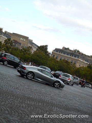 Ferrari 360 Modena spotted in Paris, France