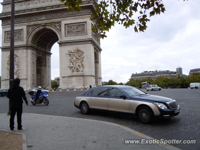 Mercedes Maybach spotted in Paris, France