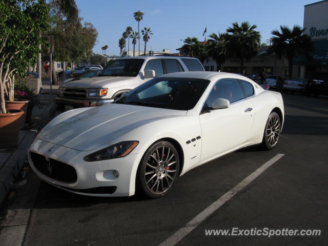 Maserati GranTurismo spotted in La Jolla, California