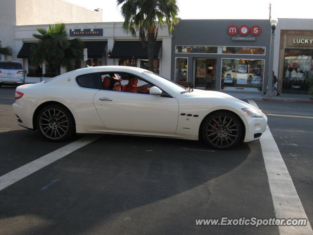 Maserati GranTurismo spotted in La Jolla, California