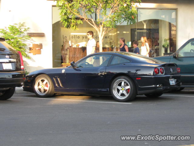 Ferrari 550 spotted in La Jolla, California