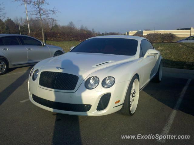 Bentley Continental spotted in Kansas City, Missouri