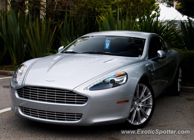 Aston Martin Rapide spotted in Pebble Beach, California