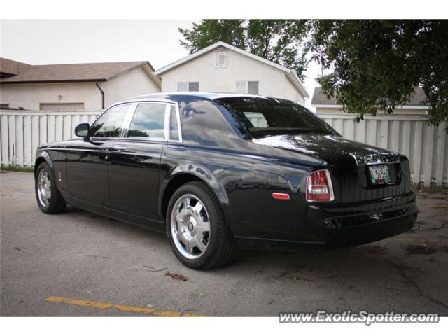 Rolls Royce Phantom spotted in Winnipeg, Manitoba, Canada