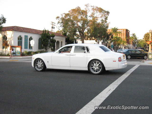 Rolls Royce Phantom spotted in La Jolla, California