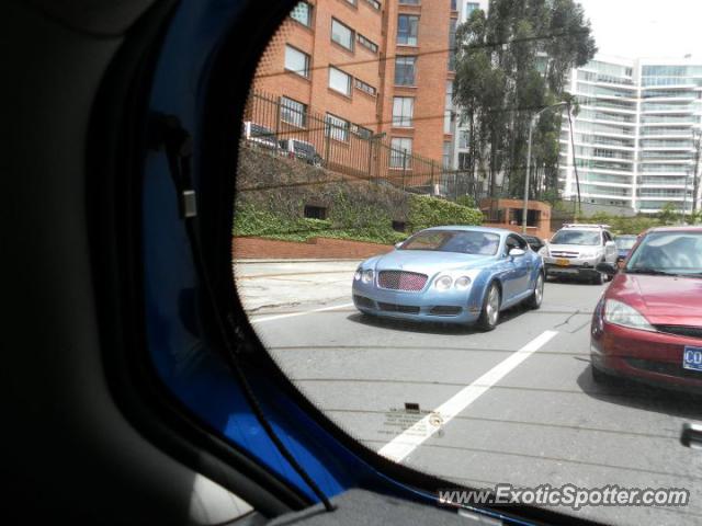 Bentley Continental spotted in Bogota,Colombia, Colombia