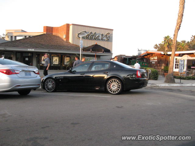 Maserati Quattroporte spotted in La Jolla, California