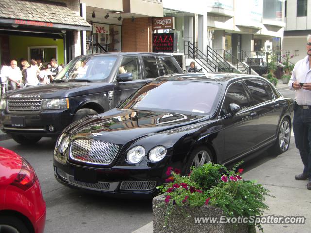 Bentley Continental spotted in Toronto, Canada