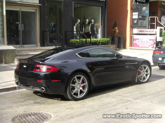 Aston Martin Vantage spotted in Toronto, Canada