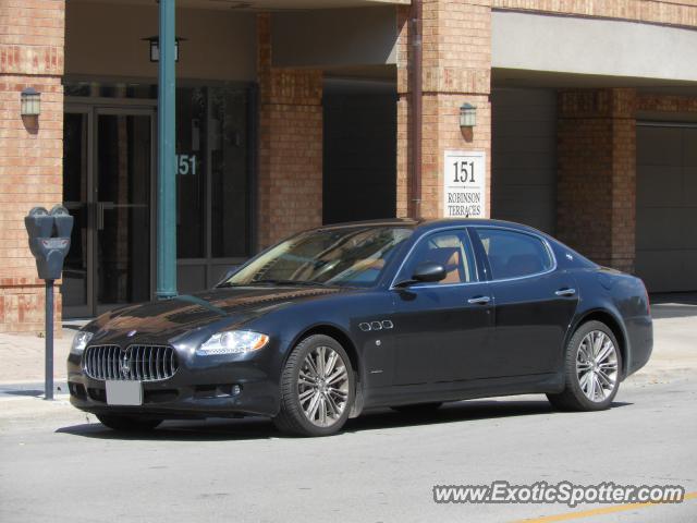 Maserati Quattroporte spotted in Oakville, Canada