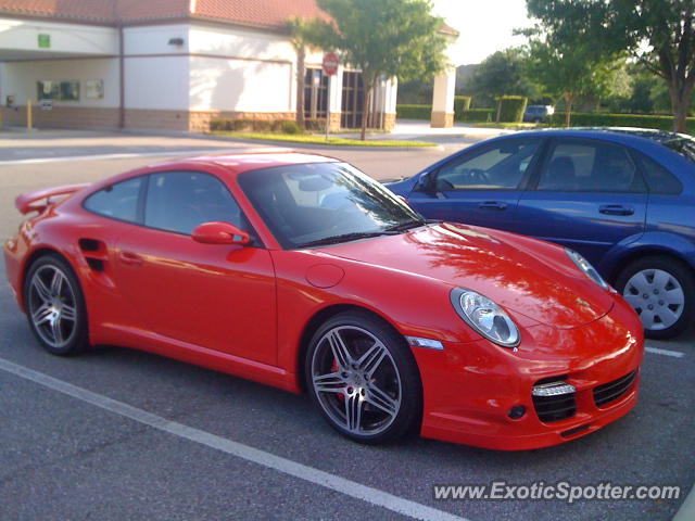 Porsche 911 Turbo spotted in Windermere, Florida