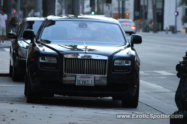 Rolls Royce Ghost spotted in Los Angeles, California