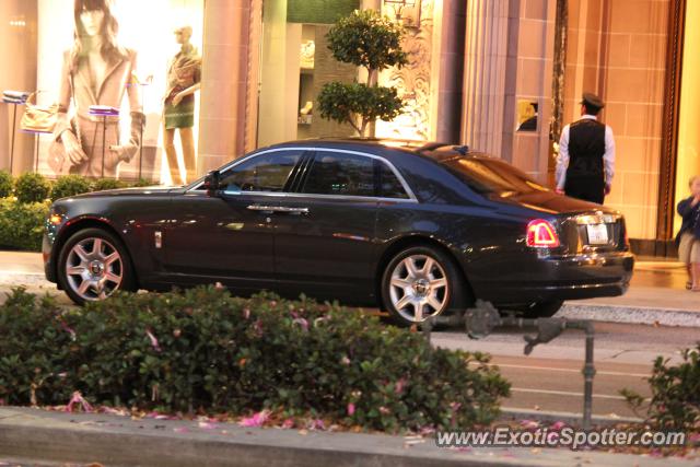 Rolls Royce Ghost spotted in Los Angeles, California