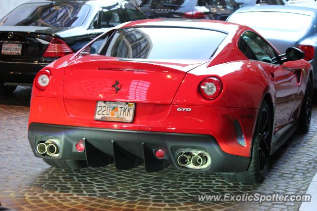 Ferrari 599GTB spotted in Los Angeles, California