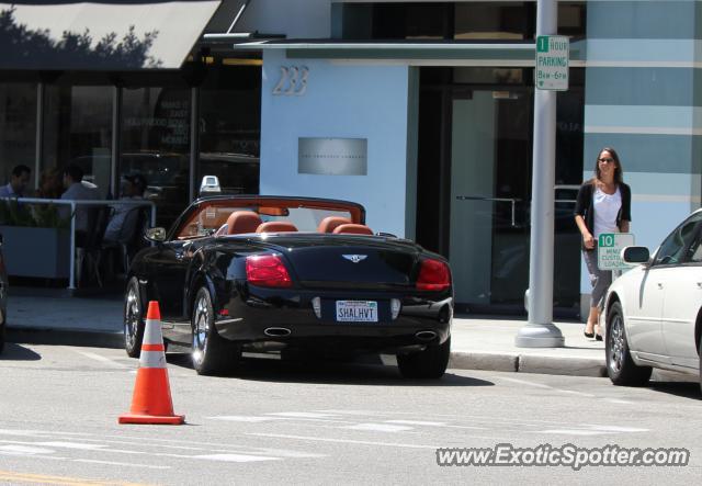 Bentley Continental spotted in Los Angeles, California