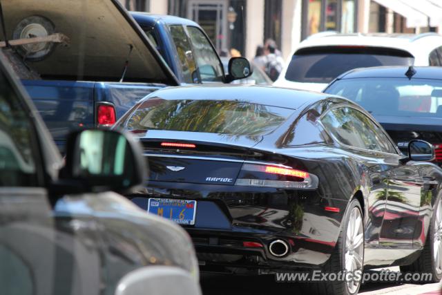 Aston Martin Rapide spotted in Los Angeles, California