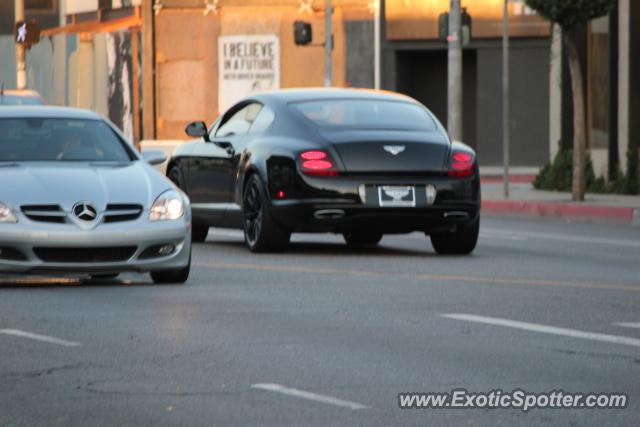 Bentley Continental spotted in Los Angeles, California