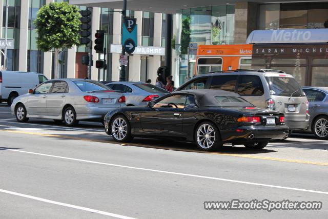 Aston Martin DB7 spotted in Los Angeles, California