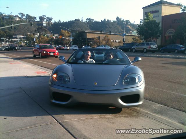 Ferrari 360 Modena spotted in San Diego, California