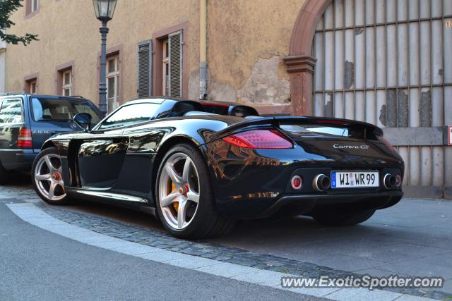 Porsche Carrera GT spotted in Mainz, Germany