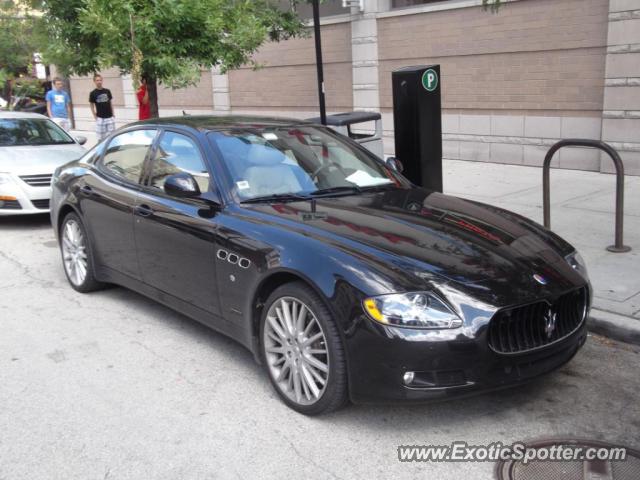 Maserati Quattroporte spotted in Chicago , Illinois