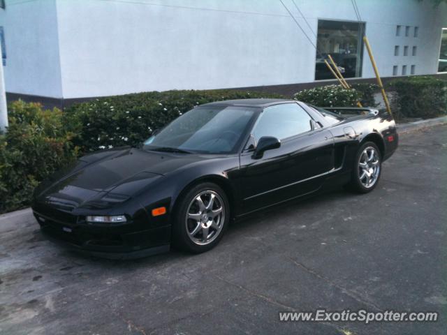 Acura NSX spotted in La Jolla, California