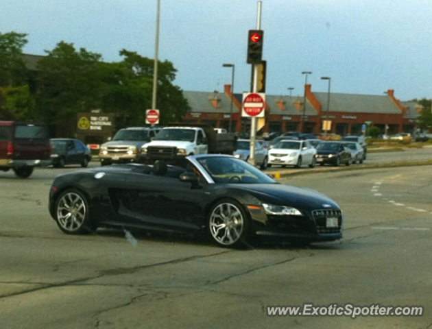 Audi R8 spotted in Brookfield, Wisconsin