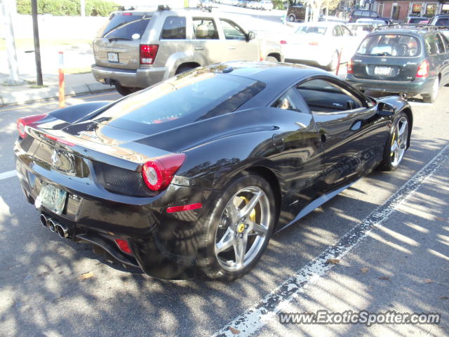 Ferrari 458 Italia spotted in Newport, Rhode Island