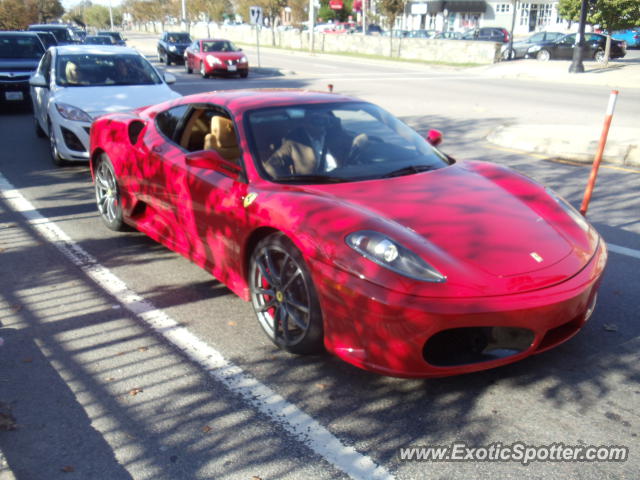 Ferrari F430 spotted in Newport, Rhode Island