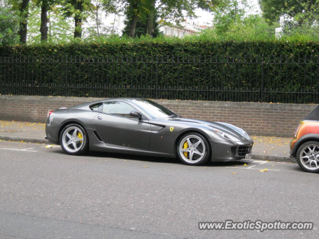 Ferrari 599GTB spotted in London, United Kingdom