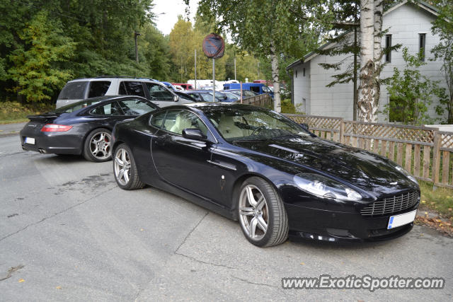 Aston Martin DB9 spotted in Hämeenlinna, Finland