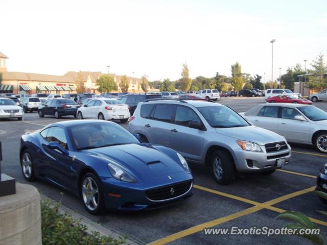 Ferrari California spotted in Deer Park, Illinois