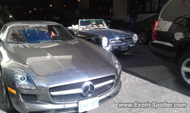 Mercedes SLS AMG spotted in Toronto, Canada