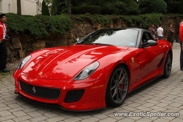 Ferrari 599GTB spotted in Montville, New Jersey