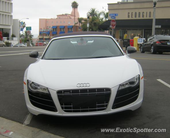 Audi R8 spotted in La Jolla, California