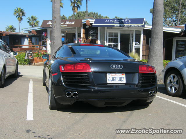 Audi R8 spotted in La Jolla, California