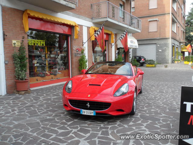 Ferrari California spotted in Maranello, Italy