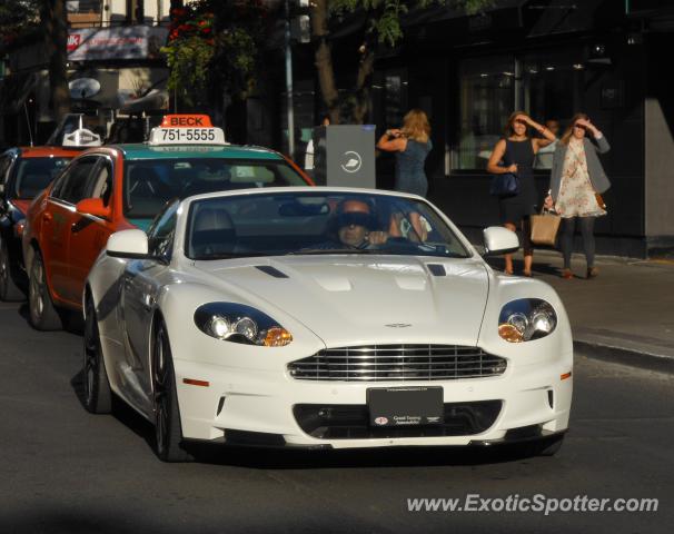 Aston Martin DBS spotted in Toronto, Canada