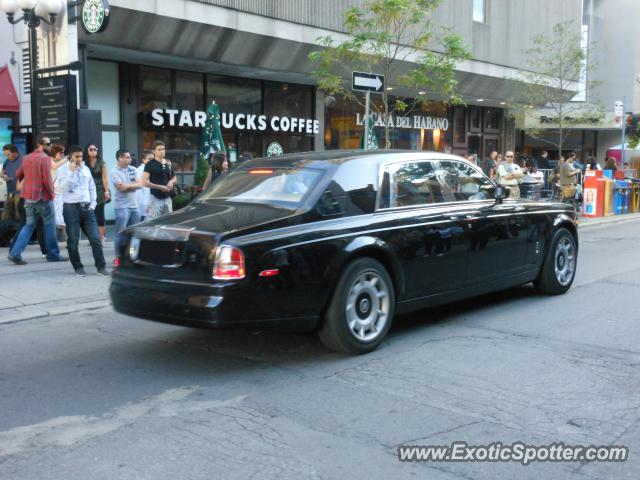 Rolls Royce Phantom spotted in Toronto, Canada