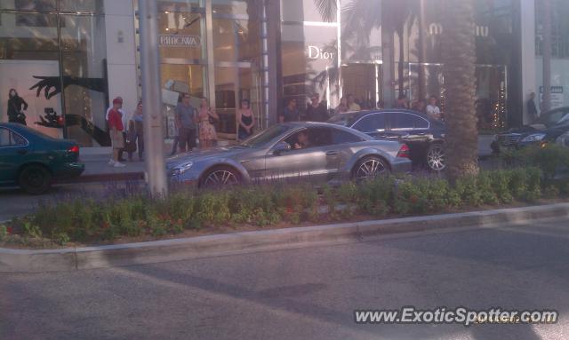 Mercedes SL 65 AMG spotted in Beverly Hills, California