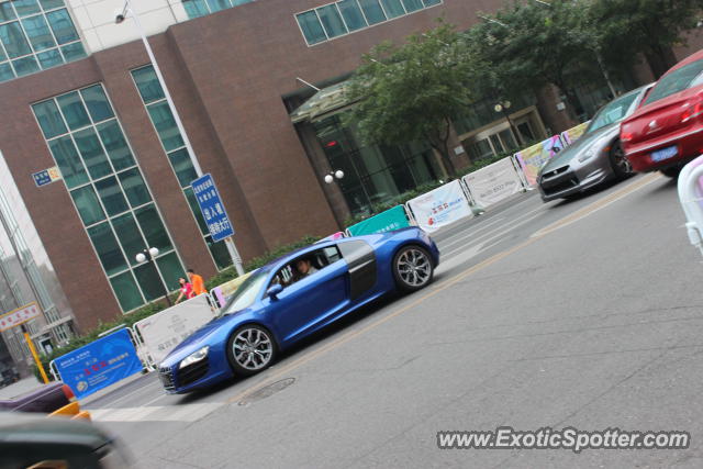 Audi R8 spotted in Beijing, China