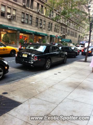 Rolls Royce Phantom spotted in New York City, United States