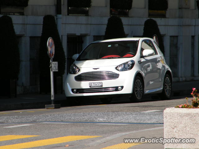 Aston Martin Cygnet spotted in Geneva, Switzerland