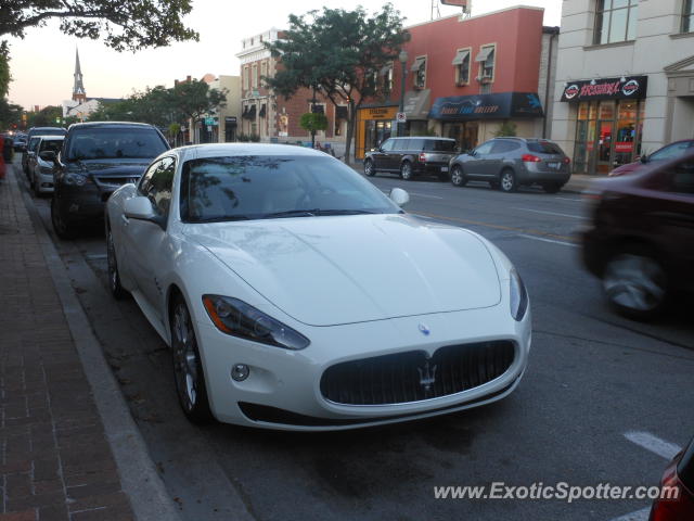 Maserati GranTurismo spotted in Oakville, Canada