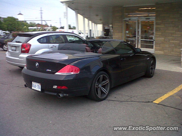 BMW M6 spotted in Virgil,ontario, Canada