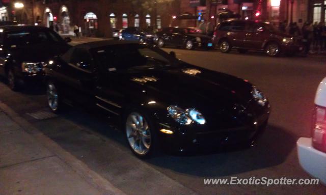 Mercedes SLR spotted in Boston, Massachusetts