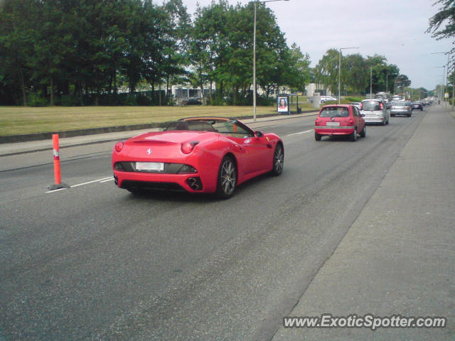 Ferrari California spotted in Horsens, Denmark