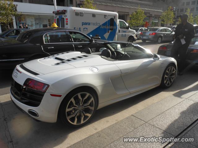 Audi R8 spotted in Toronto, Canada