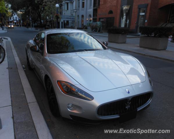 Maserati GranTurismo spotted in Toronto, Canada